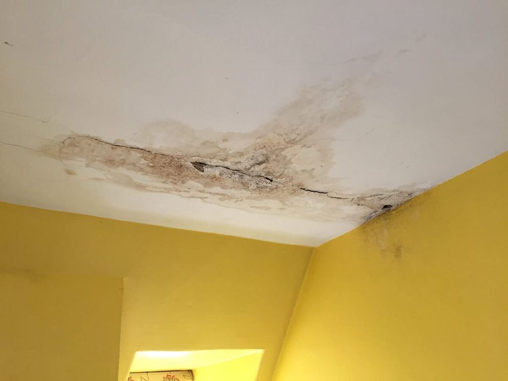 Water Leaking Through Ceiling